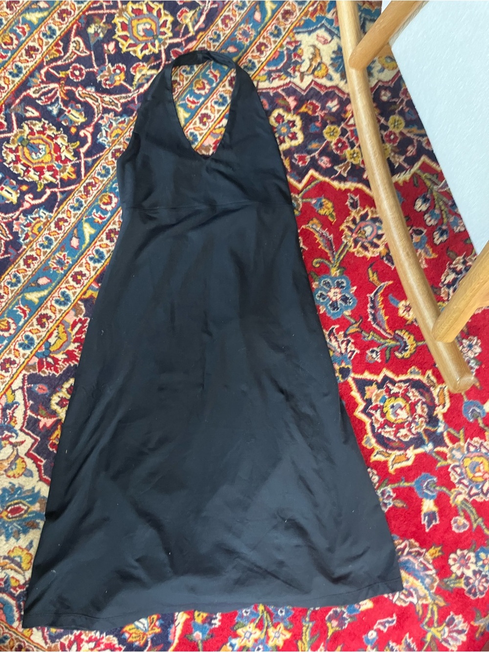 Patagonia Black Halter Midi Dress - Women (M)